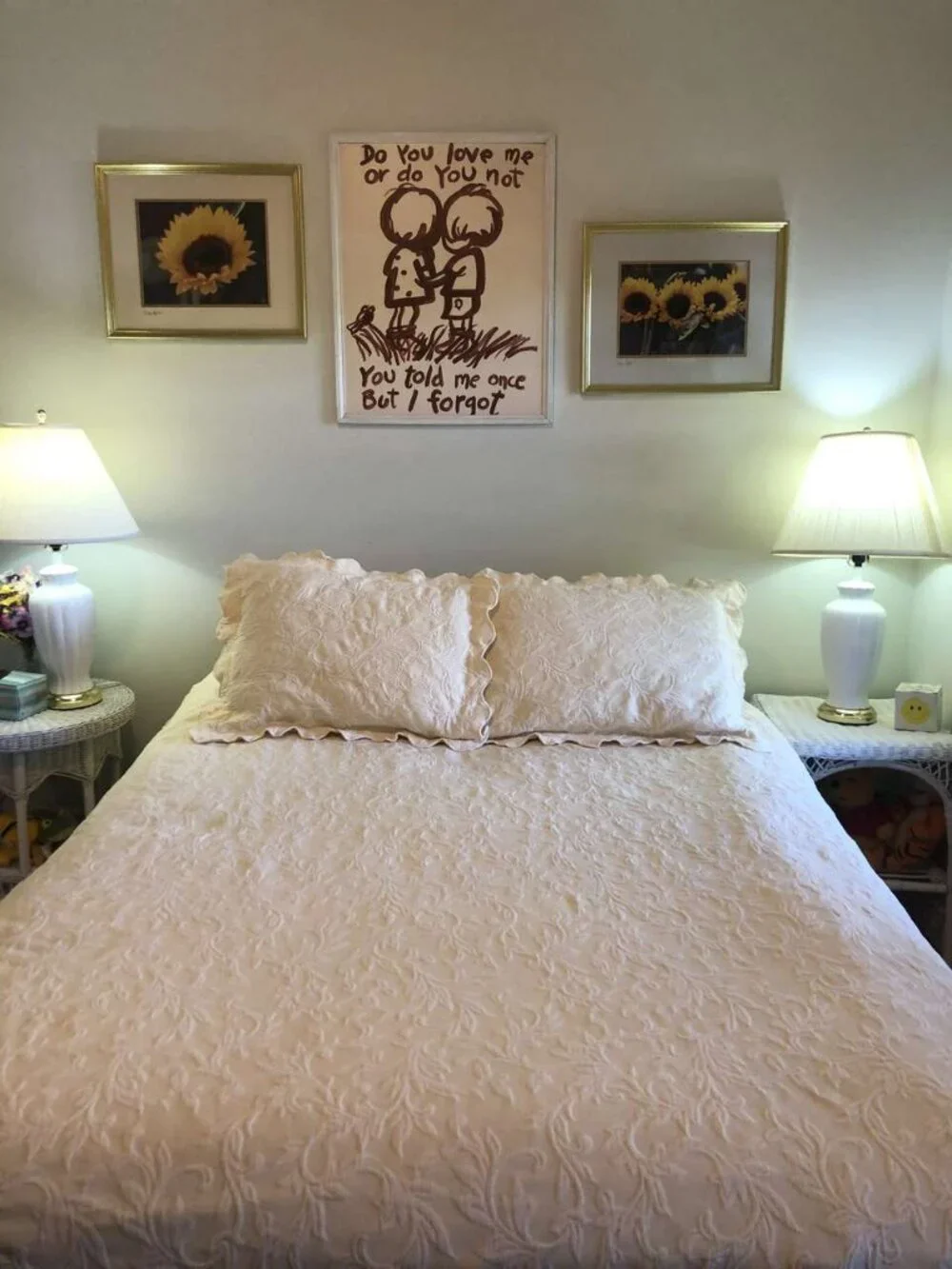 Yellow Quilted Queen Bedding Set from JC Penny's Home Collection